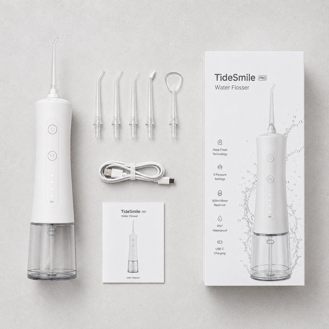 TideSmile Pro Water Flosser